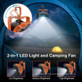 Multifunctional Remote Control LED Camping Tent Fan Light